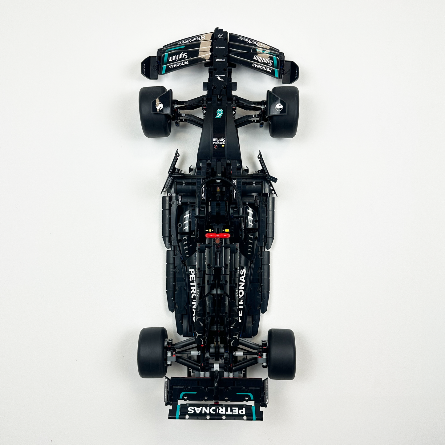 Vertical Wall Display Mount for LEGO® Technic Mercedes F1 Car 42171