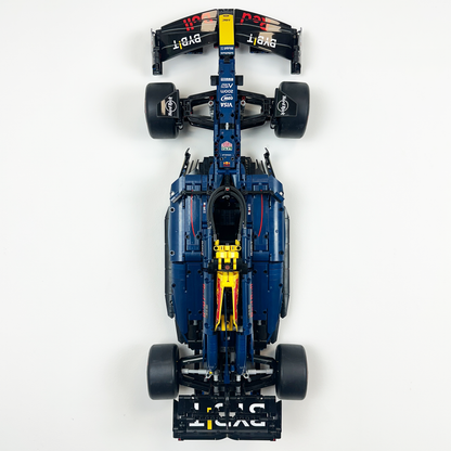 Vertical Wall display mount for Lego Red Bull F1 RB20 (42206)