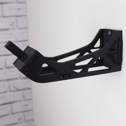  Wall mount display stand for lego Tie interceptor Star Wars angled off wall home storage