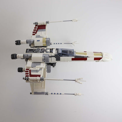  Wall mount display stand for lego UCS x-wing x wing Star Wars angled off wall home storage 