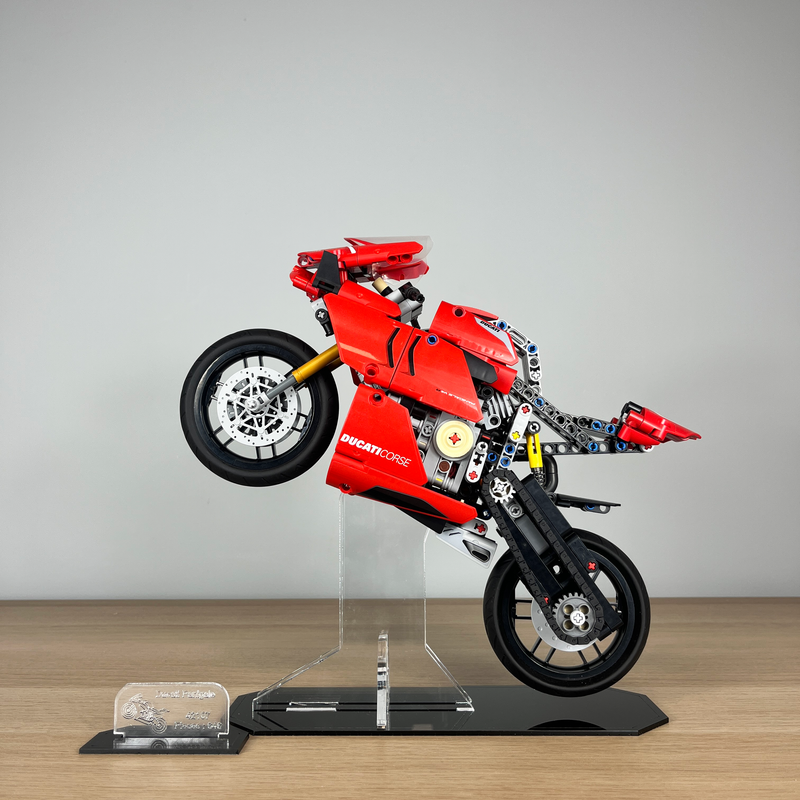 Lego Ducatti Motorcycle Acrylic Display