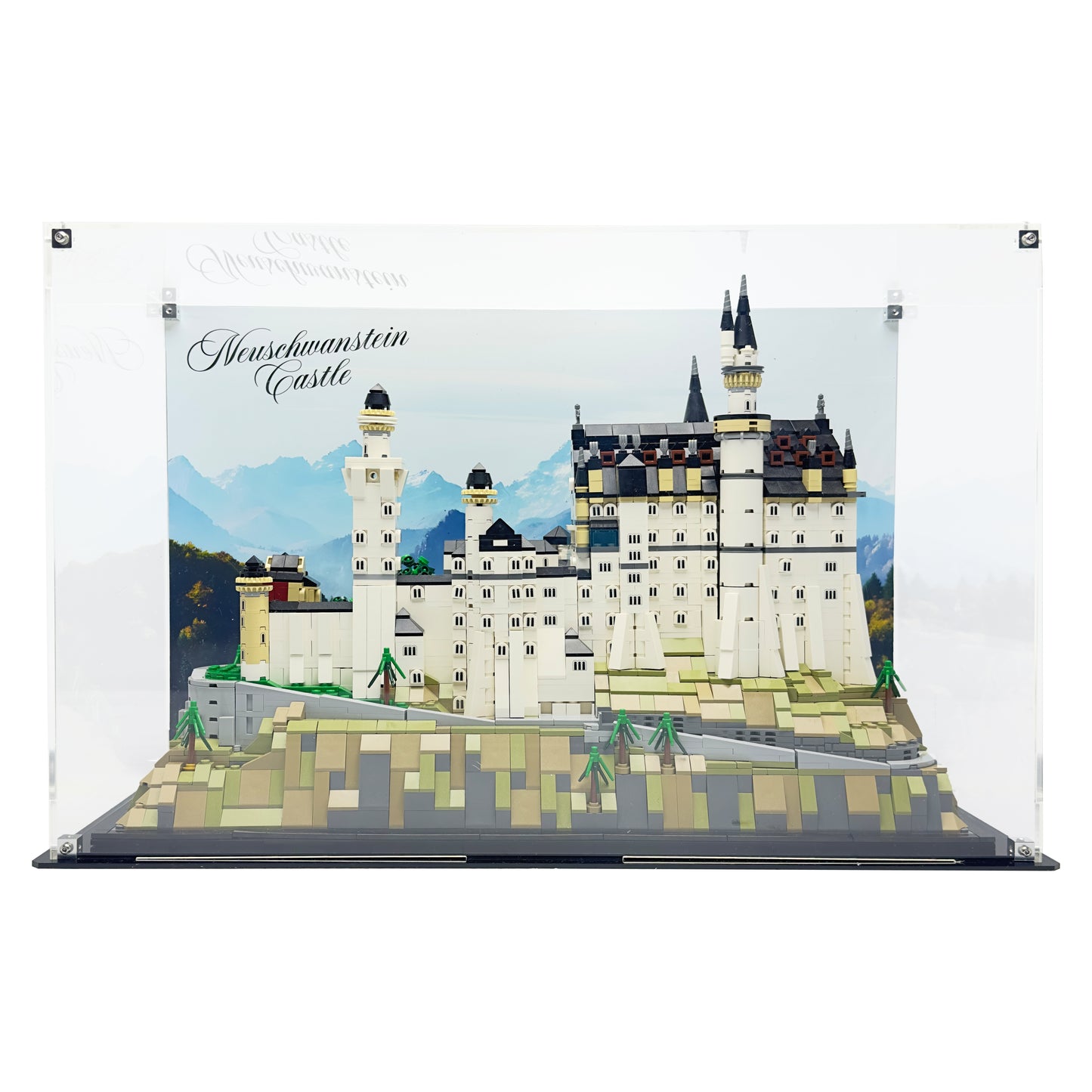 Acrylic Display Case for LEGO Neuschwanstein Castle 21063