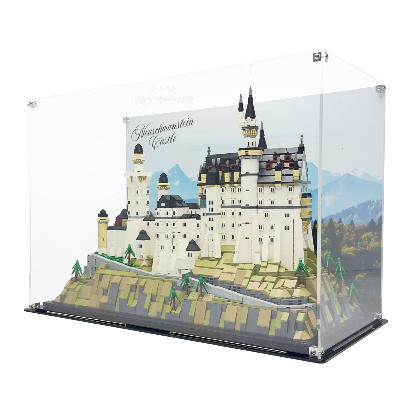 Acrylic Display Case for LEGO Neuschwanstein Castle 21063