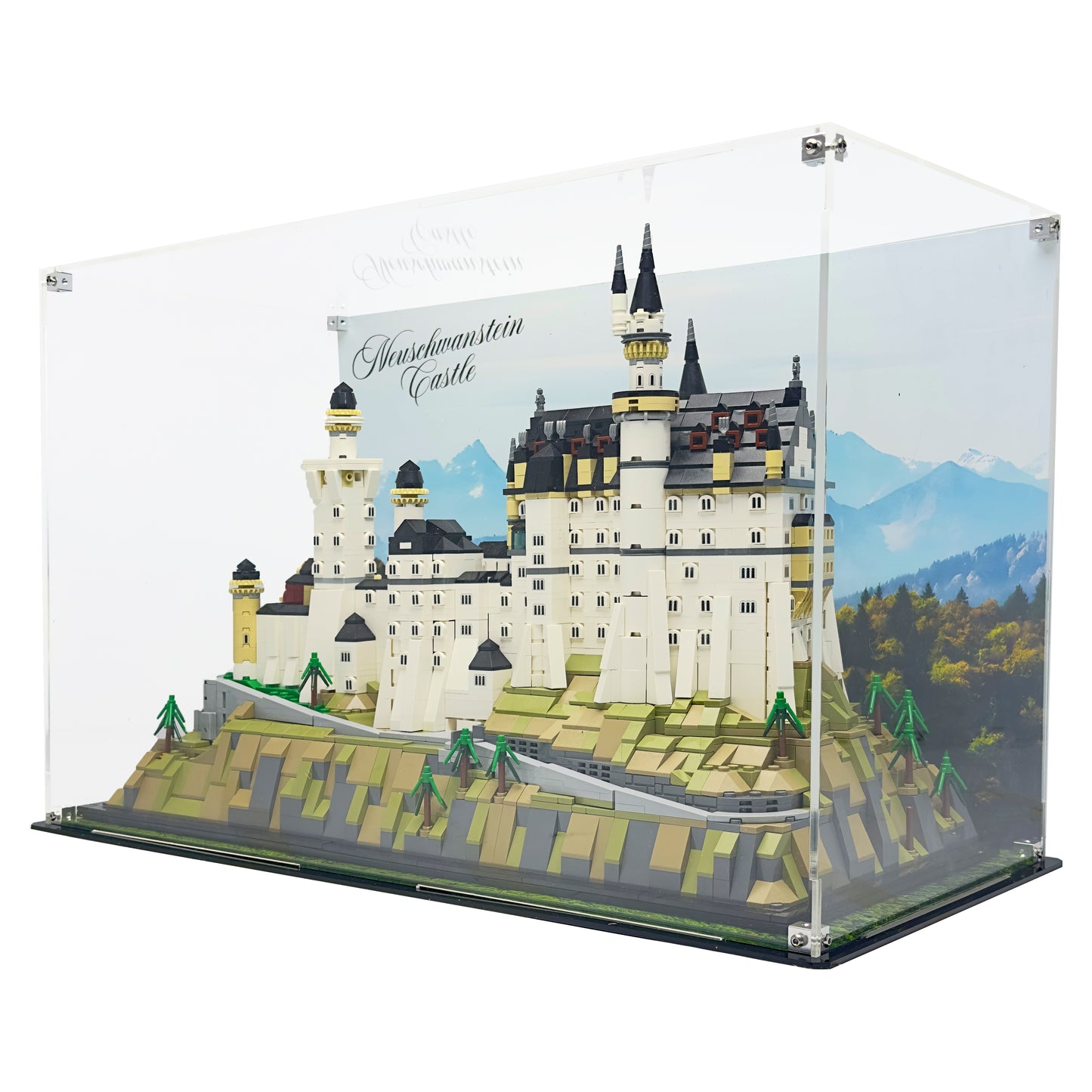 Acrylic Display Case for LEGO Neuschwanstein Castle 21063