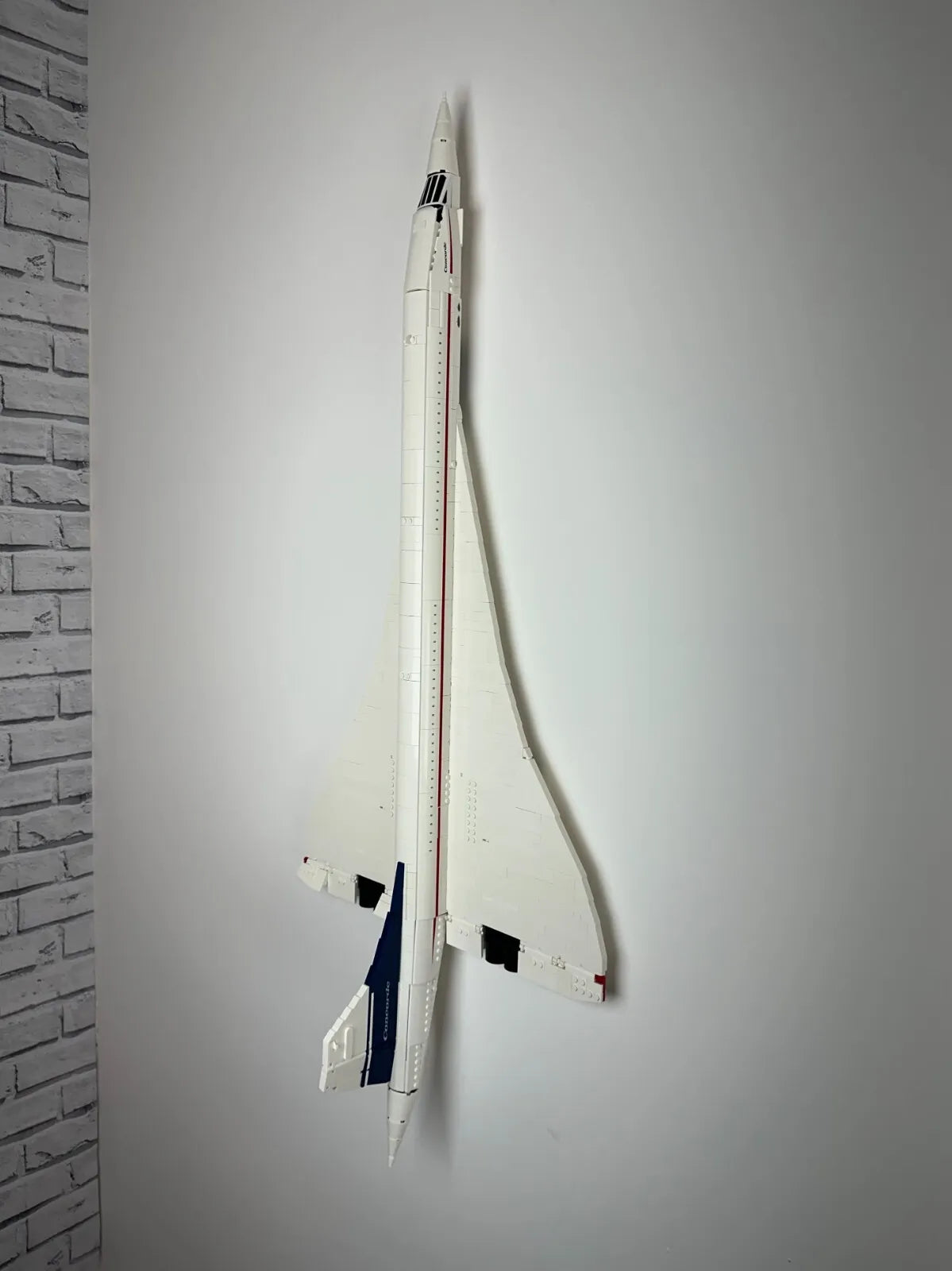 Vertical or Horizontal Wall Mount for LEGO® Concorde 10318 Display