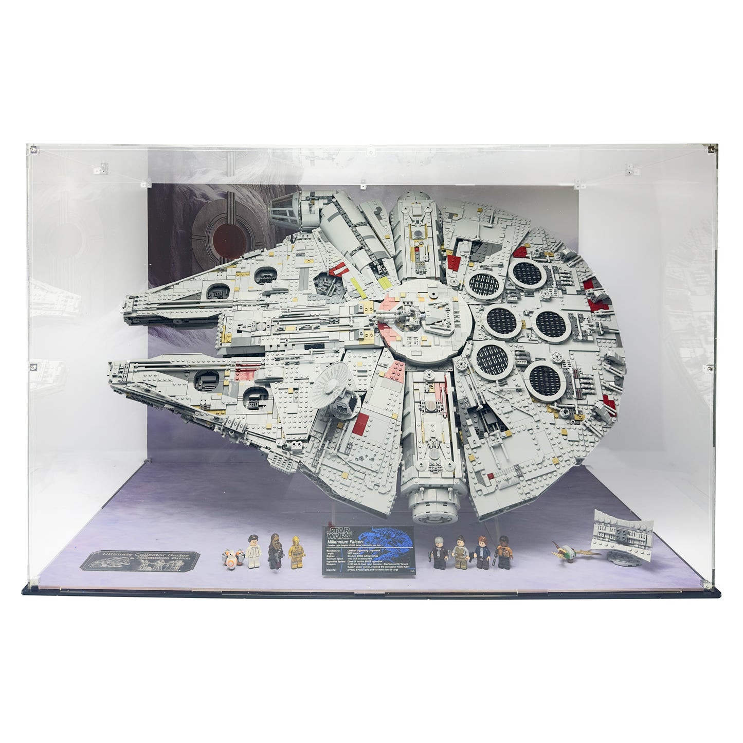 Bricknest premium LEGO Falcon case for collectors