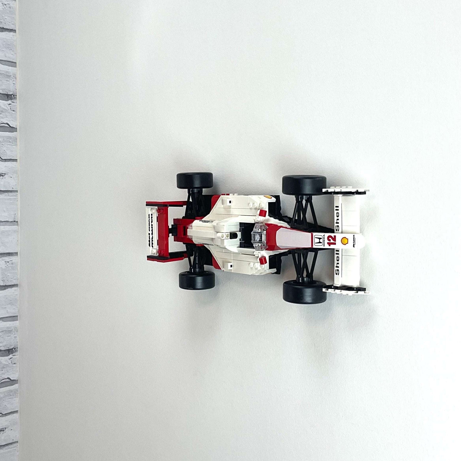 Vertical Wall Display Mount for LEGO® McLaren MP4/4 & Ayrton Senna 10330