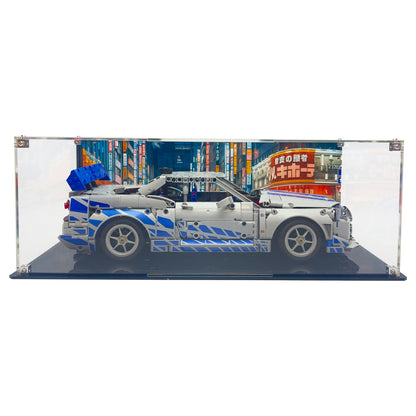 Acrylic Display Case for Lego Technic Nissan Skyline GT-R R34 42110