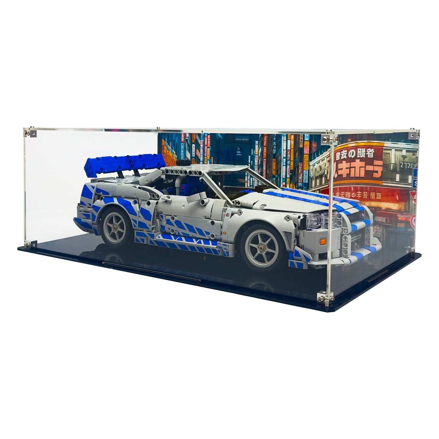 Acrylic Display Case for Lego Technic Nissan Skyline GT-R R34 42110