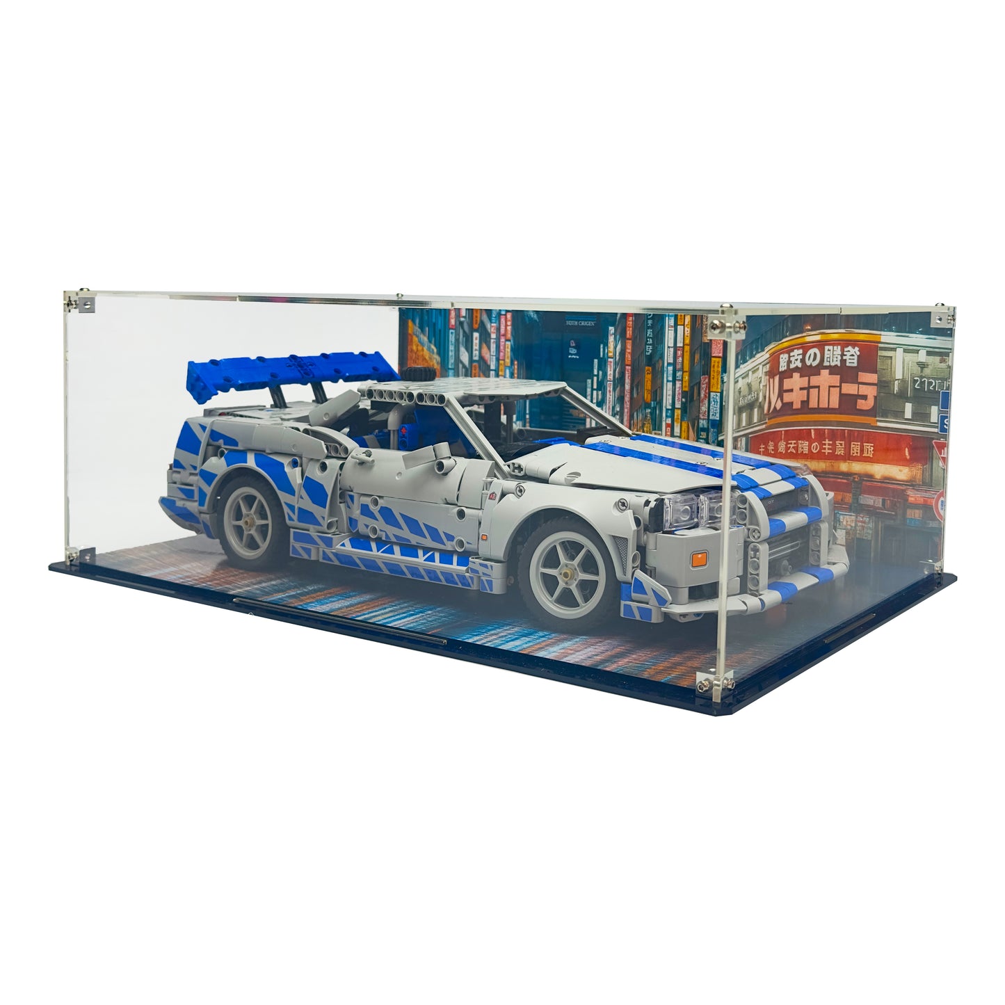 Acrylic Display Case for Lego Technic Nissan Skyline GT-R R34 42110