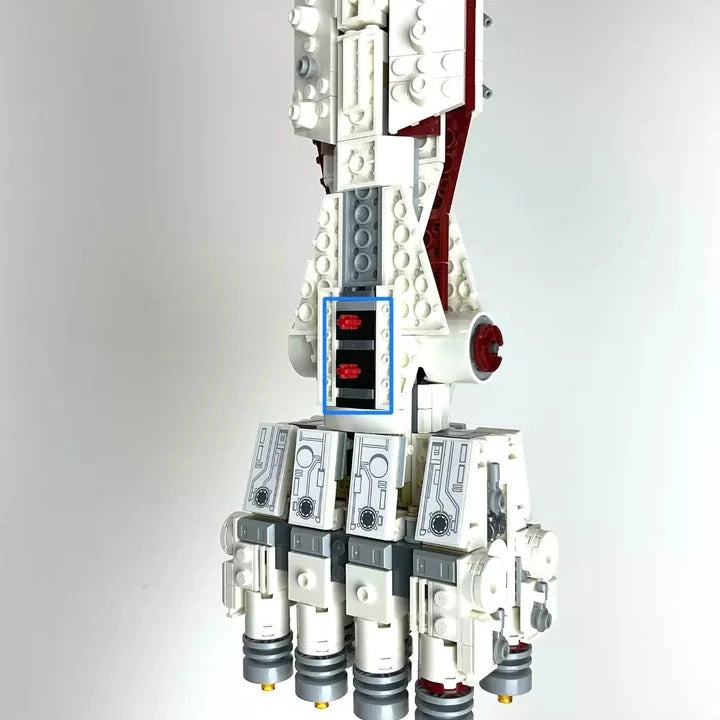 Vertical Wall Display Mount for LEGO® Tantive IV 75376

