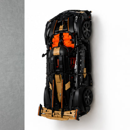 Vertical wall mount for LEGO Technic Koenigsegg Sadair’s Spear Megacar 42232